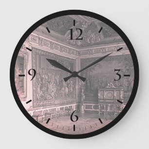 Vintage France Versailles palace stade dining room Large Clock