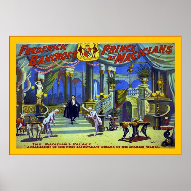 Vintage Frederick Bancroft Poster (Front)