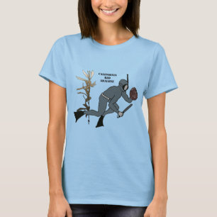 Vintage Freediving Diver with Abalone and Kelp URM T-Shirt