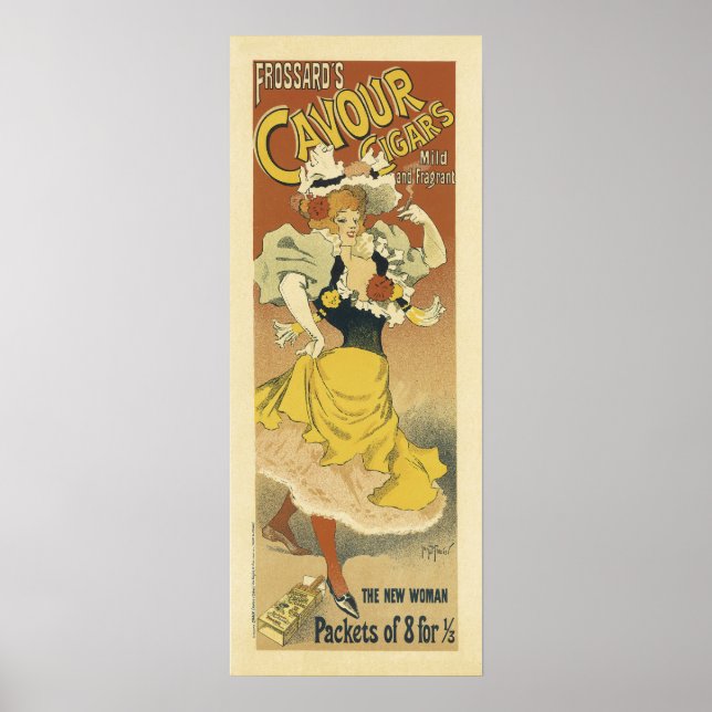 Vintage French Advertising Caboure Poster (Front)
