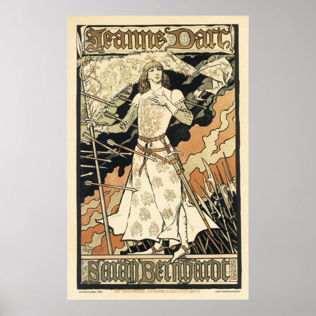 Vintage French Advertising Jeanne Darc 2 Poster (Front)
