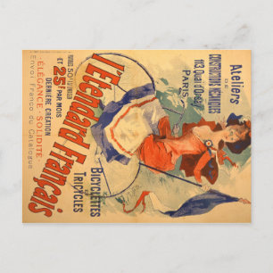 Vintage French Advertising Postcard