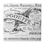 Vintage French Advertising Typography Tile at Zazzle