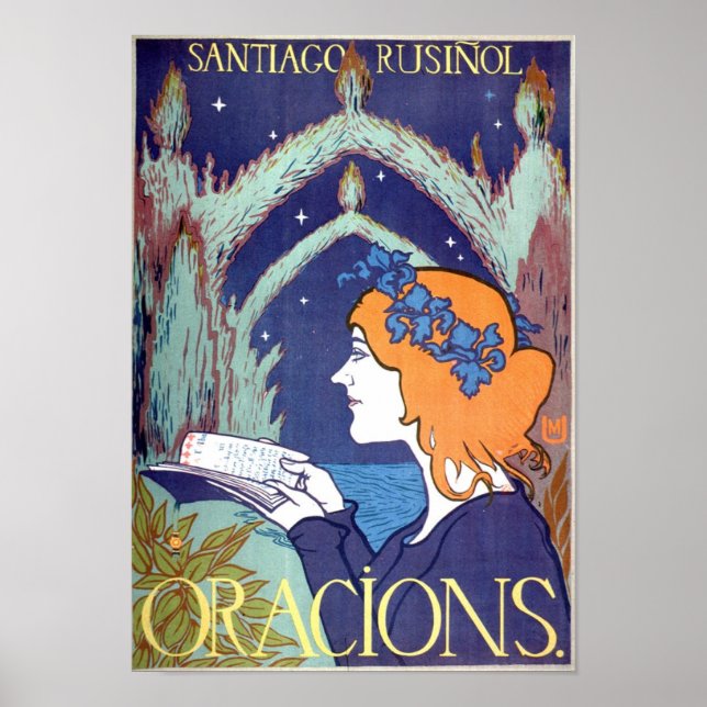 Vintage French Advertising Utrillo Miquel Poster (Front)