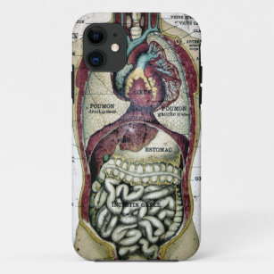 Vintage French Anatomy Case-Mate Case