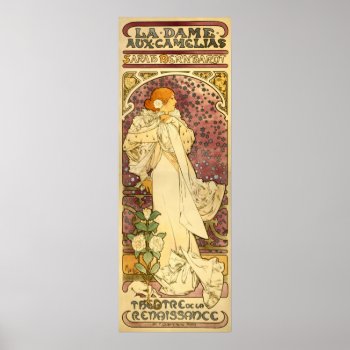 Vintage French Art Nouveau Theater Poster Print by CSfotobiz at Zazzle