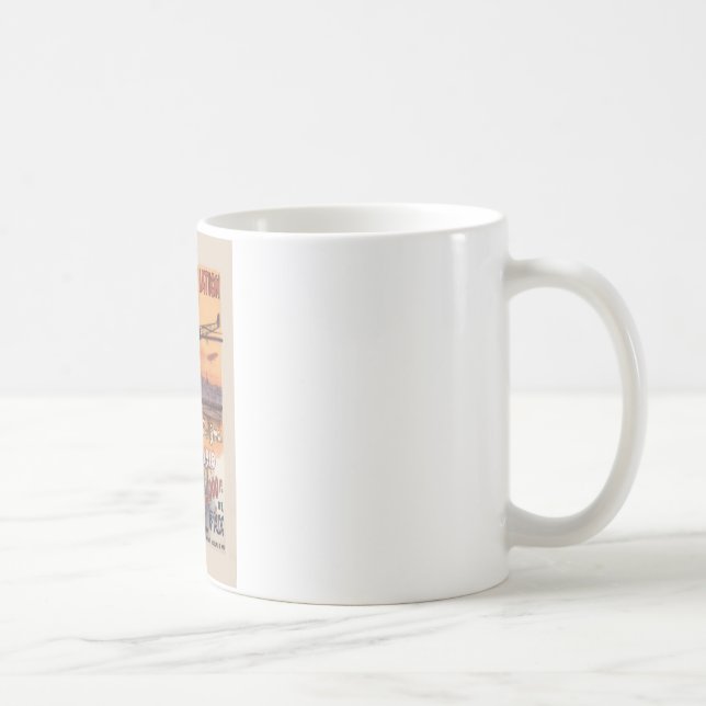 Vintage French Aviation Coffee Mug (Right)