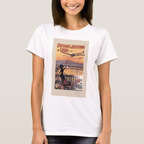 Vintage French Aviation T_Shirt