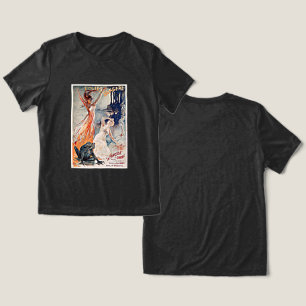 Vintage French Ballet Poster Tri-Blend Shirt