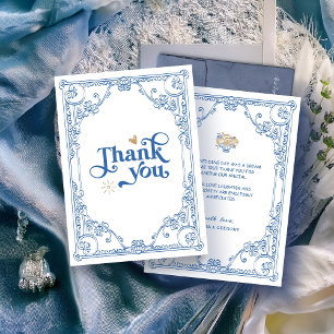 Vintage French Baroque Wedding Thank you card