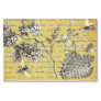 Vintage French Bee and Flower Decoupage Tissue Paper