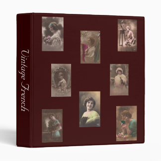 Vintage French Binder