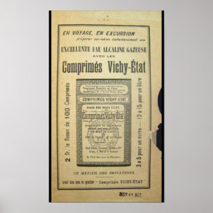 Vintage French Book Poster