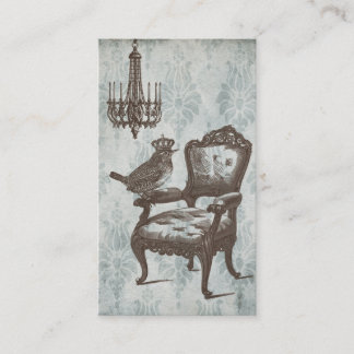 Vintage French business card