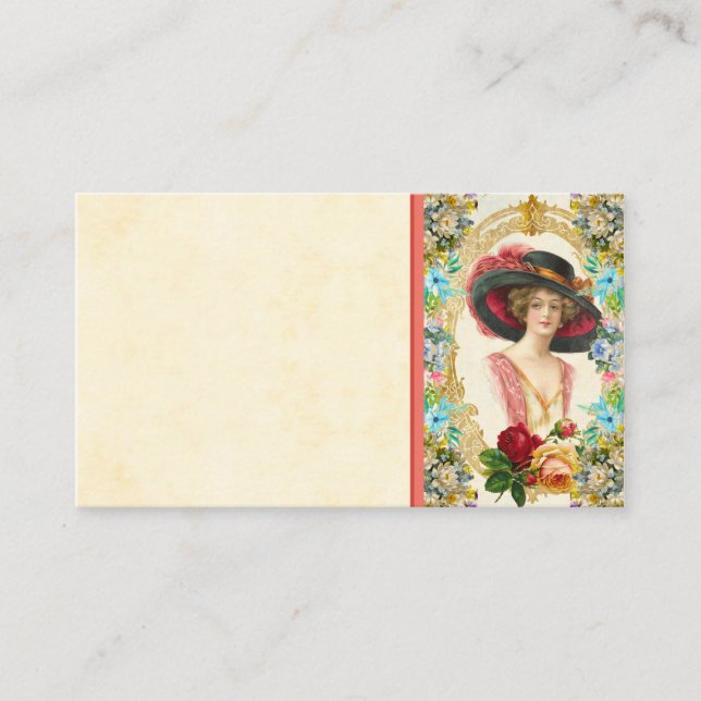 Vintage French Business Card (Front)