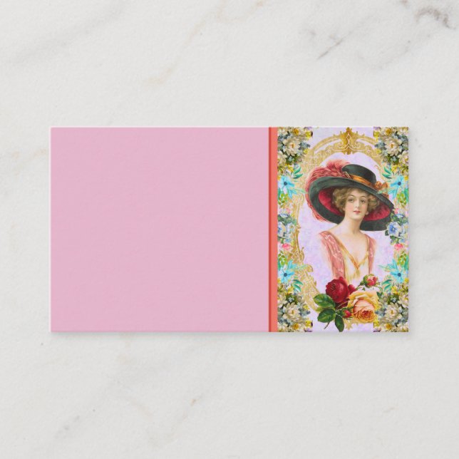 Vintage French Business Card (Front)