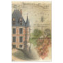 Vintage French Chateau Grapes Vineyard Decoupage Tissue Paper