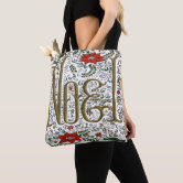 Holiday Flowers Tote Bag | Zazzle