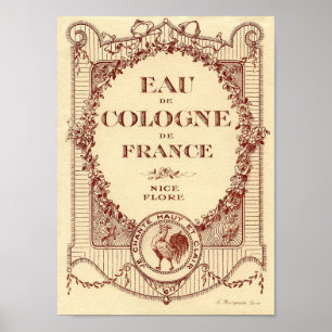 Vintage French Country Ad Label France Poster