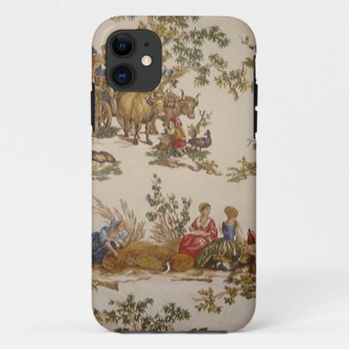 Vintage French Country Toile  iPhone 5 Case
