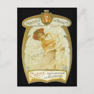 Vintage French Creme Ad Postcard