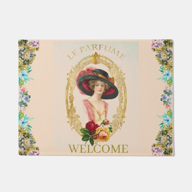 Vintage French Door Mat (Front)