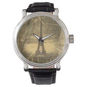 Vintage French Eiffel Tower Paris 3 Watch