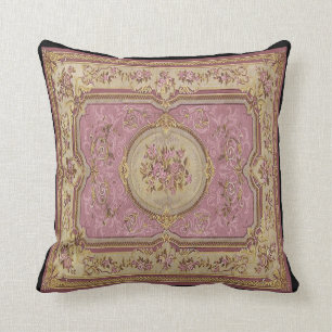 Vintage French Fabric Panel Pillow