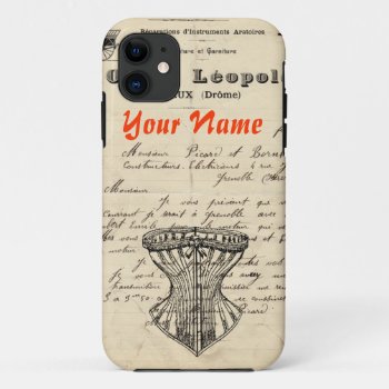 Vintage French Fashion Iphone Case by kathysprettythings at Zazzle