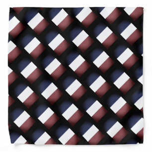 Vintage French flag of France sports fan Bandana