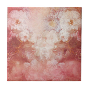 Vintage French Floral Bathroom Decor Ceramic Tile