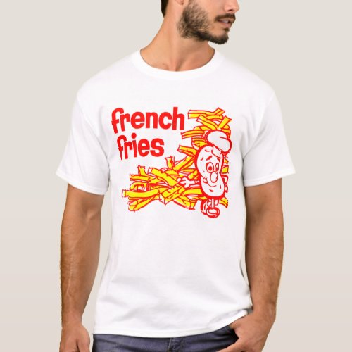 Vintage French Fry Package T_Shirt