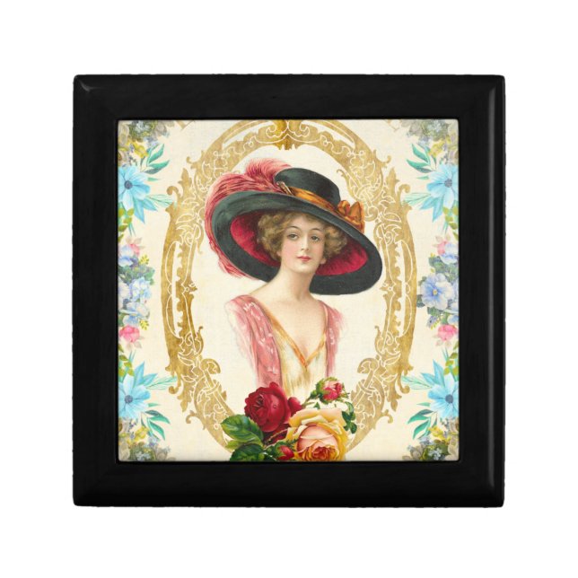 Vintage French Gift Box (Front)