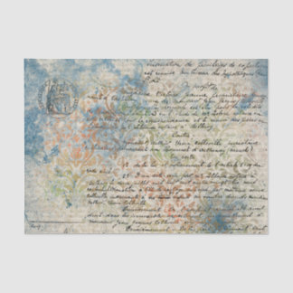 Vintage French Inspired Pastel BlueTissue Paper
