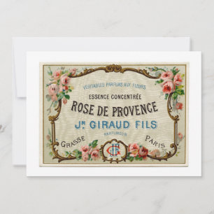 Vintage French Label