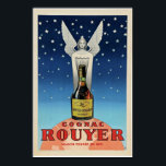 Vintage French Liqueur Alcohol Art Deco Poster<br><div class="desc">A reproduction print of an advertising poster for a French Liqueur/Alcohol company.  Digitally restored at artist's discretion. Perfect for your home wall decor. Frame it and this would make a beautiful retro style room decoration in a bar,  cafe,  restaurant,  home theater,  office or den.</div>
