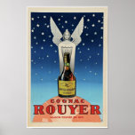 Vintage French Liqueur Alcohol Art Deco Poster<br><div class="desc">A reproduction print of an advertising poster for a French Liqueur/Alcohol company.  Digitally restored at artist's discretion. Perfect for your home wall decor. Frame it and this would make a beautiful retro style room decoration in a bar,  cafe,  restaurant,  home theater,  office or den.</div>