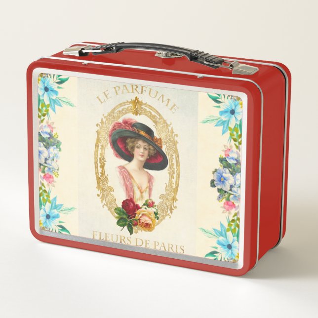 Vintage French Lunch Box (Back)