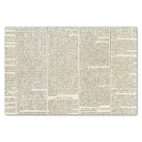 Vintage French Newspaper Wrapping Paper