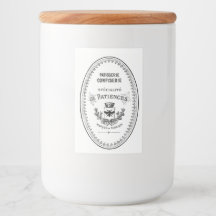 Vintage French Pastry Shop Label