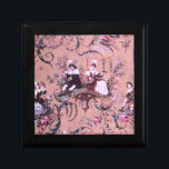 Vintage French Pink Toile Victorian Style Floral Gift Box<br><div class="desc">Vintage French Pink Toile Victorian Style Floral Design.</div>