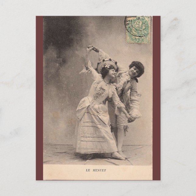 Vintage French Post Card (Front)