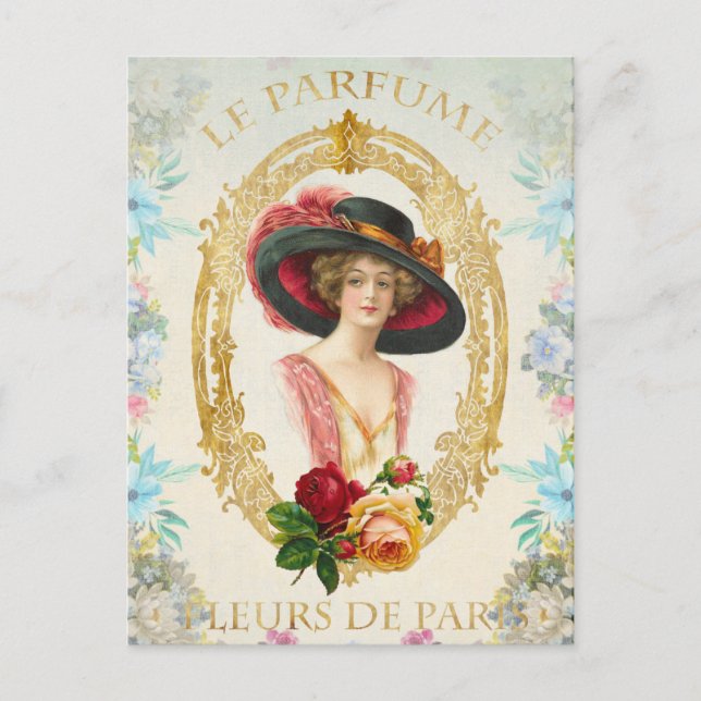 Vintage French Postcard (Front)