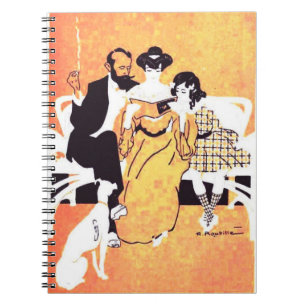 Vintage French Poster Notebook