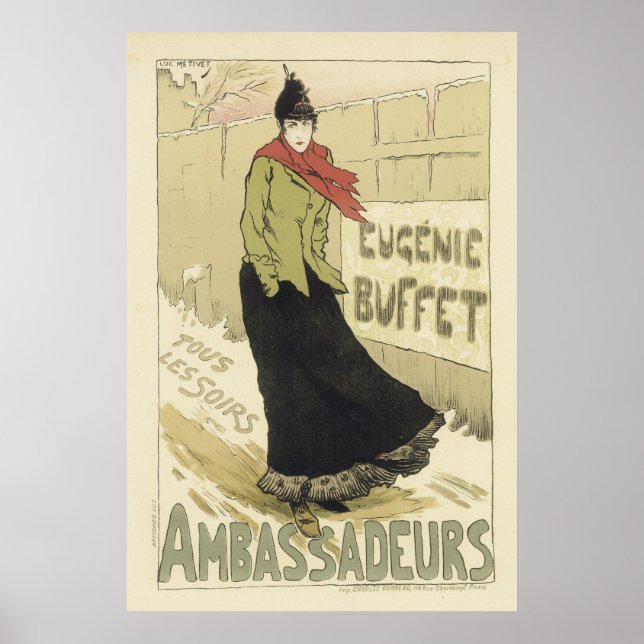 Vintage French Posters - Ambassadeurs (Front)