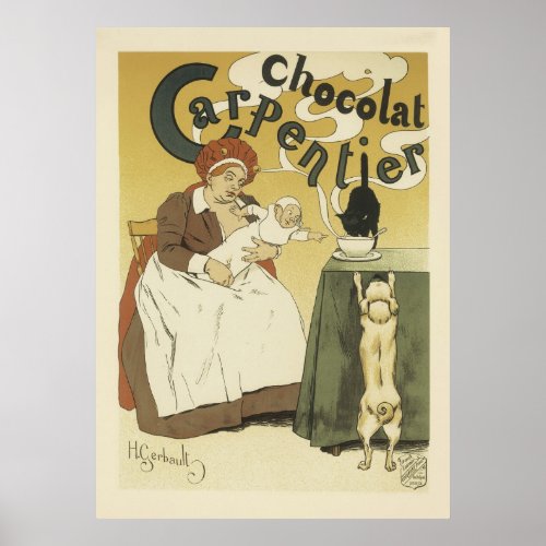 Vintage French Posters _ Chocolate