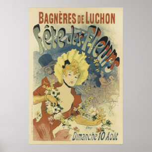 Vintage French Posters - Fleurs