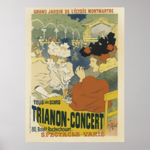Vintage French Posters - Music in the Park
