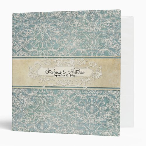 Vintage French Regency Lace Photo Binder Wedding