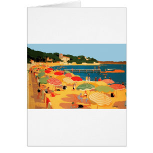 Vintage French Riviera Beach